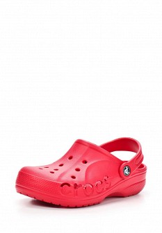 Сабо Crocs, цвет: красный. Артикул: CR014AKAUP88. Детская обувь / Обувь для девочек / Резиновая обувь